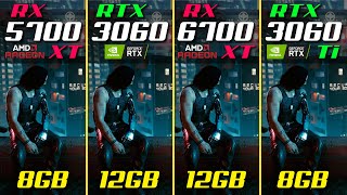 RTX 3060 vs RX 5700 XT vs RTX 3060 Ti vs RX 6700 XT [upl. by Enimrej]