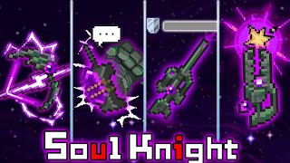 ALL 4 New Weapon Review  Soul Knight 535 [upl. by Ziul]