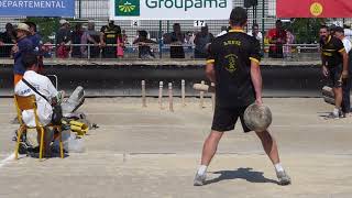 Chpt de France en Equipe  Quilles de 8  060817  Part 01 [upl. by Airbas]