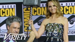 Official Marvel Comic Con Panel in Hall H Highlights [upl. by Nhor]