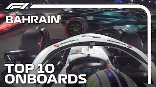 Sainz Battles Teammate Leclerc  The Top 10 Onboards  2024 Bahrain Grand Prix  Qatar Airways [upl. by Elgar]