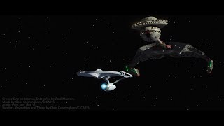 MyVFX Kronos One and Enterprise  Star Trek VI [upl. by Leuqram]