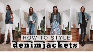 Style Guide How to Wear a Denim Jacket 10 Ways  by Erin Elizabeth [upl. by Enriqueta]