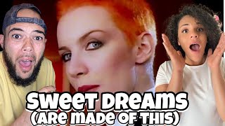 I NEED MORE  FIRST TIME HEARING Eurythmics Annie Lennox Dave Stewart  Sweet Dreams REACTION [upl. by Kauslick]