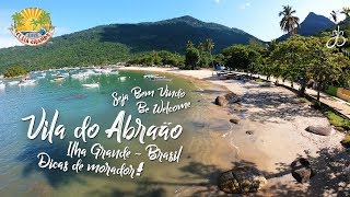 Conhecendo a Vila do Abraão  Ilha Grande  Brasil  Dicas [upl. by Alikahs]