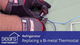 How to Replace a Refrigerator Defrost Bimetal Thermostat [upl. by Mychael]