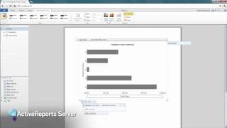 How to Create ChartBased Ad Hoc Reports with ActiveReports Server from GrapeCity [upl. by Nosned263]
