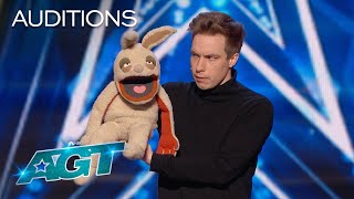 Jack Williams Surprises Judges With Amazing Ventriloquism  AGT 2022 [upl. by Ramraj562]