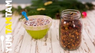 Weihnachtsgranola  Geschenke aus der Küche 05  yumtamtam [upl. by Rolyat]