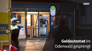 Geldautomat im Odenwald gesprengt [upl. by Leahciam364]