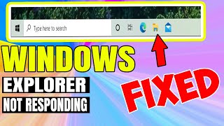 How To Fix Windows Explorer Not Responding Windows 10  2021 [upl. by Ogirdor]