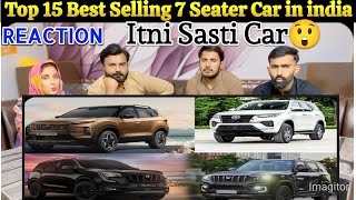 Top 15 Best Selling 7 Seater Car in india March 2024  SpicyReactionpk [upl. by Lika]