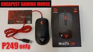 FANTECH G10  Cheapest Gaming Mouse DPIRGB  Unboxing [upl. by Worra513]