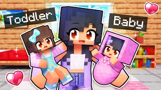 Aphmau Takes Care of her FAMILY In Minecraft [upl. by Skelly]