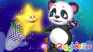 Twinkle Little Star amp Star Light Star Bright  GiggleBellies [upl. by Rurik108]