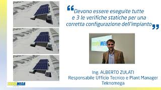 Configurare correttamente un impianto fotovoltaico zavorrato su tetto piano  Ing Alberto Zulati [upl. by Katt]