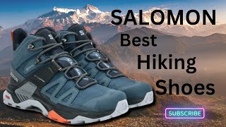 Salomon Mens X Ultra Mid GTX Blue Outdoor Shoes Unboxing And Review [upl. by Meridel85]