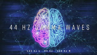 Pure Tone Gamma Waves Kaleidoscope  144 Hz Super Conscious Connection [upl. by Buffy]