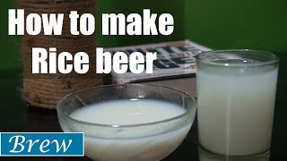 Rice Beer  Northeast Indian Tribal Brew [upl. by Ecadnak9]