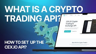 What is a crypto trading API How to set up the CEXIO API [upl. by Lenette]