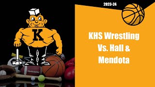 KHS Wrestling Vs Hall and Mendota [upl. by Sitnerp]