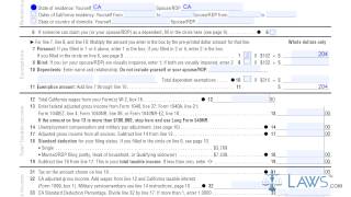 Form 540NR California Nonresident or Part Year Resident Income Tax Return [upl. by Verla]