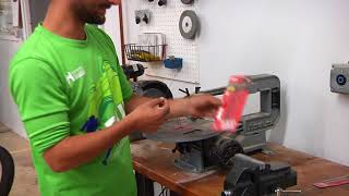 How to Use the Scroll Saw [upl. by Enyawal]