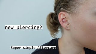 Super Simple Piercing Aftercare [upl. by Idolem]