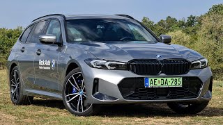 Facelift 2023 BMW 330e xDrive Touring M Sport 292HP Steptronic Sport Skyscraper Grey Metallic [upl. by Enyleve869]