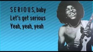 Jermaine Jackson  Lets Get Serious Lyrics ♥ [upl. by Yer]