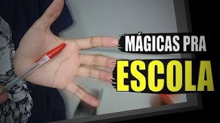 TRUQUES DE MÃGICA QUE VOCÃŠ PODE FAZER NA ESCOLA TUTORIAL [upl. by Odradlig]