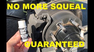 The REAL how to stop squeakynoisey brakes in 5 minutes No more squeakingsquealing guaranteed [upl. by Huskamp]