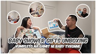 BABY SHOWER GIFTS l UNBOXING [upl. by Flaherty371]