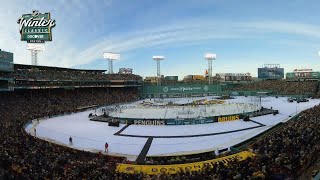 2023 NHL Winter Classic Timelapse at Fenway Park [upl. by Aicercal]