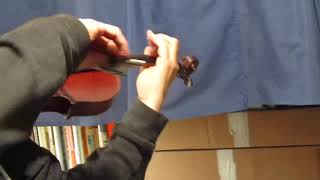 Superb Old French Marc Laberte Labeled Guarnerius Violin For Sale NOW [upl. by Amerigo]