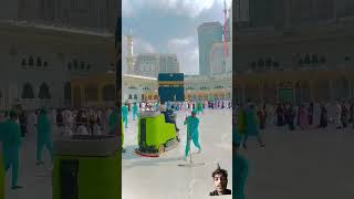 Cleaning Makkah Mukarma allah love quran trending viralvideo shortsfeed shorts makkah [upl. by Craggy]