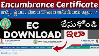 how to download ec online in andhra pradesh  how to check ec online ap  Encumbrance Certificate [upl. by Dyna88]