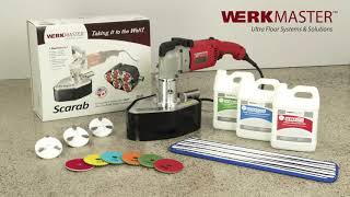 DIY  Learn How to Polish Concrete with the WerkMaster Scarab Grinder [upl. by Koenraad561]