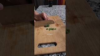 Slicing green onions [upl. by Huppert]