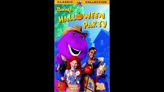 Barneys Halloween Party 1998 VHS [upl. by Navarro]