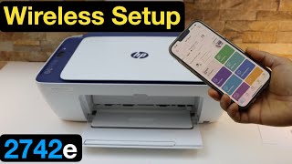 HP DeskJet 2742e Wireless Setup [upl. by Ttegirb]