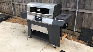 Cuisinart Woodcreek Pellet Grill  Easy Access to Main Components [upl. by Aisauqal]