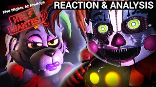 FNAF Help Wanted 2  Gameplay Trailer Reaction and Analysis [upl. by Hgielak]