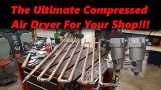 The Ultimate DIY Compressed Air Dryer For Your Shop Part 1 of 2 compressedairdryer airdryer [upl. by Acirdna]