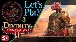 DOS2 Fort Joy Card Sharks – The Red Prince Build – Let’s Play 3 [upl. by Dnomed308]