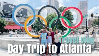 FAMILY DAY TRIP TO ATLANTA  THINGS TO DO IN ATLANTA  GEORGIA AQUARIUM  SUMMER VACATION [upl. by Akenn310]