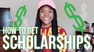 How to Get Scholarships for College FULL RIDES Local Scholarships Application Tips [upl. by Lunt]