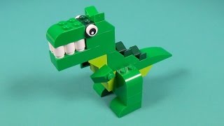 Lego Dino Building Instructions  Lego Classic 10693 quotHow Toquot [upl. by Eniowtna995]