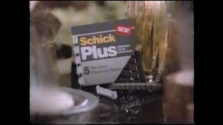 Schick Plus Razor Commercial 1987 [upl. by Miguela]