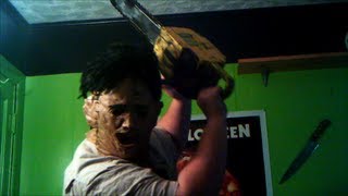 OLD VIDEO The Texas Chainsaw Massacre 1974 Leatherface Costume Test [upl. by Umeko212]